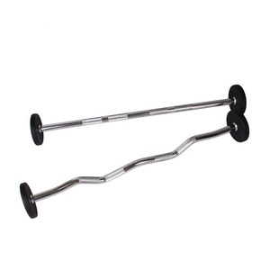 Venta al por mayor de equipos de gimnasio diferente peso rectos <span class=keywords><strong>EZ</strong></span> rizo de la <span class=keywords><strong>barra</strong></span> - Product Image 1