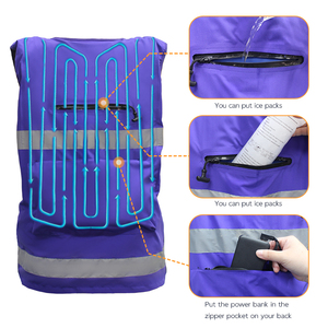 夏季降温服装 户外水冷背心 带风扇降温夹克 工人和运动者用 - Product Image 4