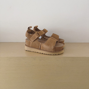 <span class=keywords><strong>Sandalias</strong></span> <span class=keywords><strong>de</strong></span> Plataforma Estilo Gamuza para <span class=keywords><strong>Mujer</strong></span>, con Hebilla Ajustable, Punta Abierta, Tipo Uggs, para Uso Interior/Exterior - Product Image 5
