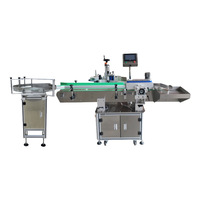Machine professionnelle de fabrication d'étiquettes à écran tactile automatique à moteur électrique pour bouteilles et canettes, usage pour petites entreprises