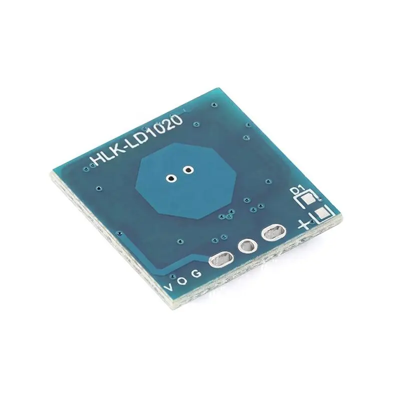 Componentes eletrônicos HLK-LD1020 10G microondas radar indução módulo de baixa potência micro movimento sensor de percepção inteligente