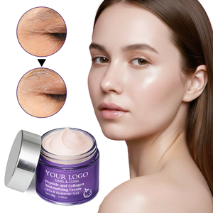 Crème hydratante au collagène et aux peptides OEM ODM, raffermissante, anti-rides, hydratation longue durée, antioxydante, éclaircissante, renforce la barrière cutanée - Product Image 5
