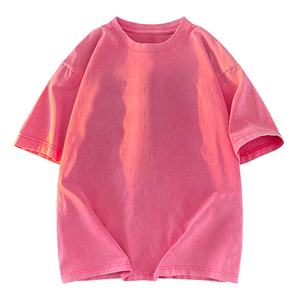 Artisanat vintage en batik, artisanat lavé et vieilli, t-shirts imprimés surdimensionnés en gros, t-shirts à motifs personnalisés, t-shirts avec logo. - Product Image 3