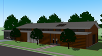 Planos y arquitectura de casas en 3D para villas