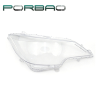 PORBAO pour MIRAGE/G4 2021-2023 Pièces de voiture Cache-phare transparent en verre Lentille de phare Abat-jour de phare Couvercles de phare en plastique