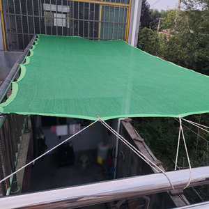 Rete Parasole in PE Anti-UV al 90% per Esterni, Resistente, per Carport e Giardini, con Occhielli Metallici e Bordi Neri, per <span class=keywords><strong>Terrazze</strong></span> - Product Image 4