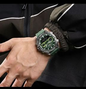 Nouvelle montre Naviforce 9223 pour homme, bracelet en acier inoxydable, style business sport, aiguilles lumineuses, chronographe quartz 30 mm, 30 mètres. - Product Image 5