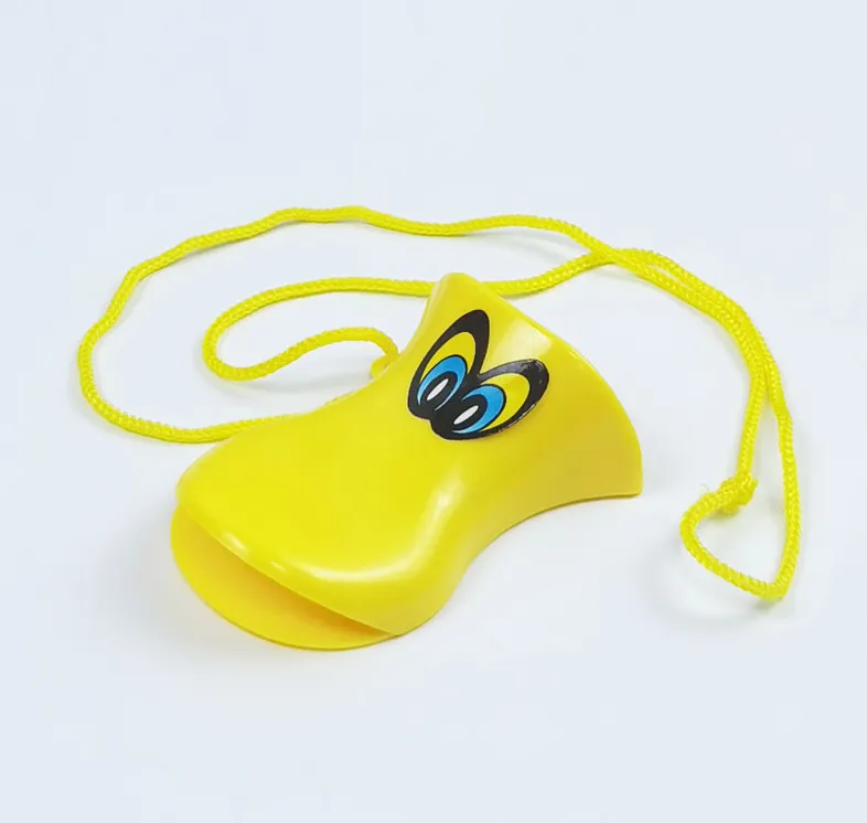 Chenghong Aangepaste Logo Kinderen Duck Whistle Kleurrijke Plastic Gele Fluitjes