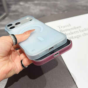 Coque de luxe translucide demi-cadre pour iPhone 18 Pro Max 18 Pro 17 Pro Max, compatible charge sans fil et magnétique - Product Image 6