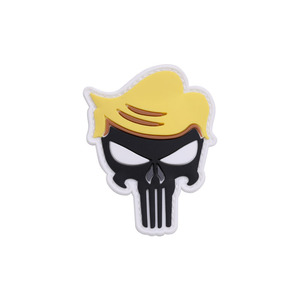 Parches Tácticos Personalizados American Tron Punisher Morale, Bordados en 3D, de Chenille y PVC, Termoadhesivos, Ecológicos e Impermeables, para Brazalete - Product Image 1