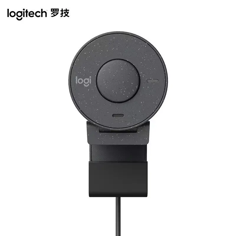 Logitech Brio 300 Full HD Wecam with Privacy Shutter, Noise Reduction Microphone, 1080P, Certified For Zoom, Microsoft Team