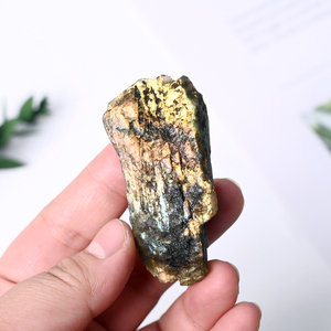 หินลาบราดอไรต์ดิบธรรมชาติสำหรับตกแต่ง ขายส่ง - Product Image 5