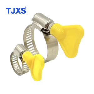 Klem Selang Plastik Gagang Plastik Tipe Kunci Amerika, Klem Plastik Gagang Adjustable, Klem Lepas Cepat - Product Image 1