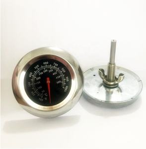3 "Face 1000F Termômetro Temperatura Gauge BBQ Churrasco Grelhador a Carvão Fumante, <span class=keywords><strong>Pizza</strong></span> Forno Termômetro para Grill - Product Image 1