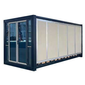 40ft Đôi Cánh đúc sẵn Mô-đun Mở rộng container nhà 3-4 phòng ngủ sang trọng hiện đại sống nhà - Product Image 2