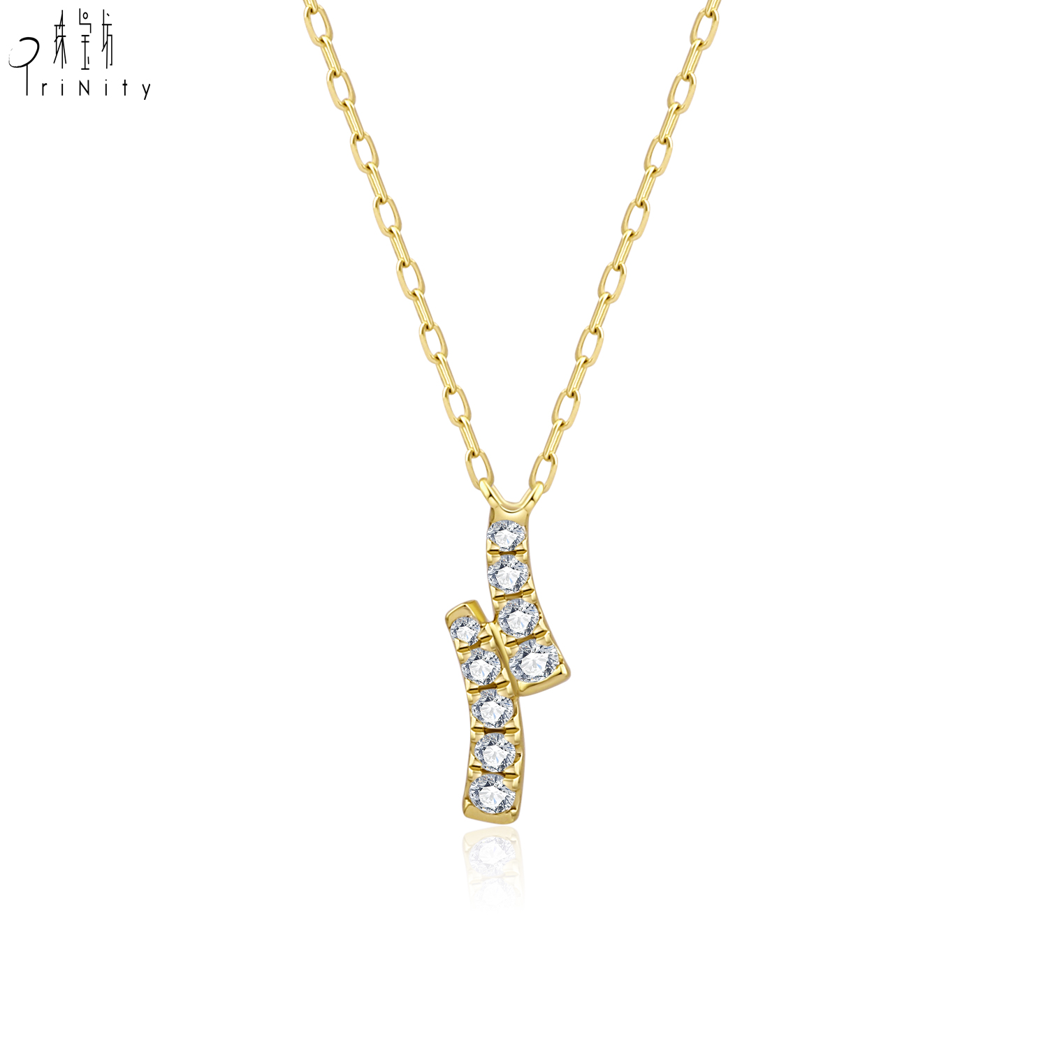 Or jaune massif 18 carats