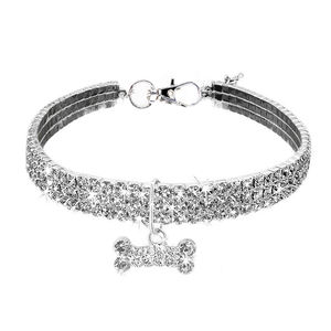 <span class=keywords><strong>Collar</strong></span> de perro lujoso <span class=keywords><strong>Collar</strong></span> ajustable para mascotas para decoración de gatos - Product Image 5