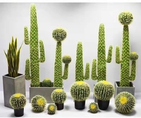 Colonne décorative presque naturelle Faux Cactus bonsaï grande plante artificielle Faux Cactus