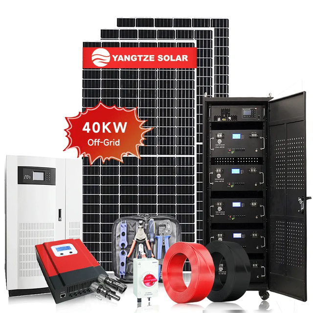 40kw Solar Power System Price 30kw 40kw 50kw Solar Energy Systems 40kw Solar Panels System for Home