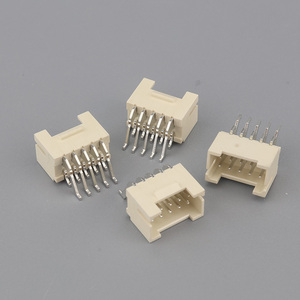 2A thẳng <span class=keywords><strong>Pin</strong></span> Trắng nối cơ sở <span class=keywords><strong>Pin</strong></span> thẳng 2 Pitch chịu nhiệt độ đồng kim sắt kim - Product Image 6