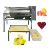 Automatische grapefruit-schilmachine / Fruitgranulaatmachine / Granaatappelzaad-scheidingsmachine
