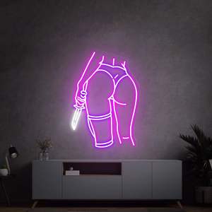 Горячая распродажа: Неоновые вывески на заказ с регулируемой яркостью, из акрила, с изображением женщины, для баров, клубов, отелей - Product Image 4