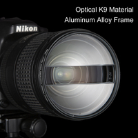 Filtres diffuseurs de lumière GIAI personnalisés en verre pour appareil photo, effet de prisme Centerfield Split FX, 67 77 82mm, cadre en aluminium, pour photographie DSLR