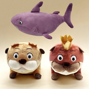 Hoppers King George Plush Beaver Transformation Plan Figurine en peluche avec rembourrage en coton PP et matériau plastique - Product Image 4