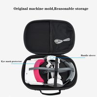 Étui de transport rigide en EVA de haute qualité pour lunettes VR, conception personnalisée, sac de protection, boîte de rangement rigide pour usage quotidien