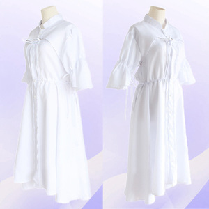 Yosuga No Sora Kasugano Sora, vestido informal blanco, disfraz de Cosplay para juego de rol de Anime, talla para adultos 36-39 - Product Image 2