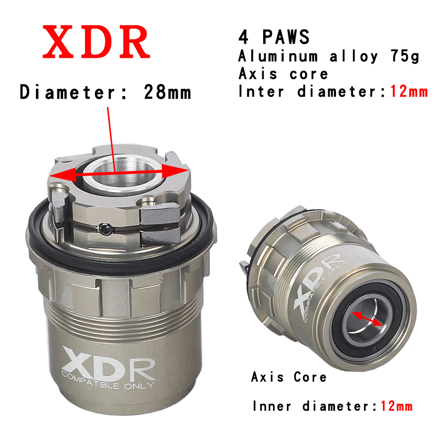 4 cliquets XDR 12S 12MM