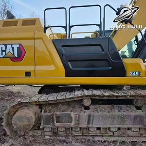Excavadora usada Caterpillar 349GC de 49 toneladas, marca japonesa, con motor CAT, excavadora de segunda mano, excavadora grande de cadenas, procedente de Japón. - Product Image 3