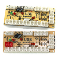 Sanwa papan kontrol USB Zero Delay, untuk PC MAME Arcade Chip DIY koin pendorong mesin permainan dengan tombol Joystick nol penundaan