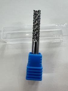 Fresa de carburo de tungsteno APEX de 2/3/4 filos con recubrimiento AlTiN para acero inoxidable, acero para herramientas y máquinas CNC - Product Image 3