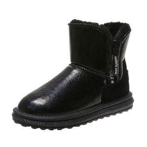 Nouvelles bottes d'hiver unisexes à semelle épaisse imperméables, thermiques, antidérapantes, légères, résistantes à l'usure, avec doublure en fourrure épaisse - Product Image 5