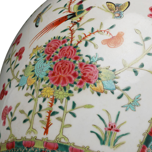 Jardinière chinoise antique peinte à la main en famille rose à vendre, pots à fleurs et jardinières, pots inférieurs, pot à fleurs en céramique de Jingdezhen - Product Image 6