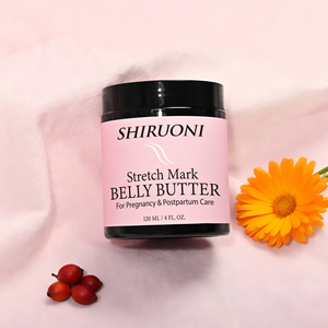 Nhãn Hiệu Riêng Shea Bơ Mang Thai Căng Đánh Dấu Loại Bỏ Kem Vegan Hữu Cơ Thảo Dược Giữ Ẩm Nuôi Dưỡng Công Thức Bụng Kem - Product Image 4