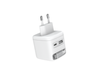 Cargador Rápido GaN con Enchufe Plegable y Retráctil, Cargador de Pared USB-C de 65W con Power Delivery 3.0 para iPhone 11 y Dispositivos Móviles