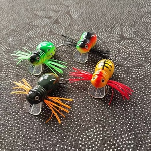 Señuelo de Pesca Crankbait de 41 mm y 6.2 g, Diseño Abeja Venenosa, Material ABS, para Pesca en Lago y Río, Señuelo Artificial Duro para Superficie, Trucha, Pesca HSM04 - Product Image 5