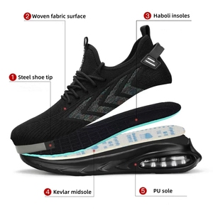 Zapatos de Seguridad para Hombre y Mujer, Transpirables, Ligeros, Económicos, para Obras de Construcción - Product Image 3