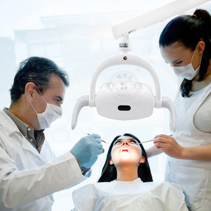Vimel Dental Cold <b>Light</b> Lamp D Type Shadowless Led Pure White <b>Light</b> For Oral Examination Surgery With Sensor <b>Switch</b> - Product Image 1