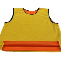Camisetas de Fútbol Reversibles de Doble Cara, 100% Poliéster, para Adultos, Entrenamiento, Color Personalizado, Talla Personalizada, Unisex