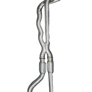 Tuyaux d'échappement intermédiaires haute performance de 2,76 pouces à longueur égale avec résonateurs pour BMW M3 M4 F80 F82 F83 S55B30 3.0T 2014-2019 - Product Image 5