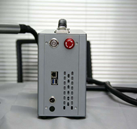 Mini graveur laser à fibre CNC portable programmable DXF/BMP/AI/DWG pour le marquage d'outils en acier inoxydable, aluminium, cuivre
