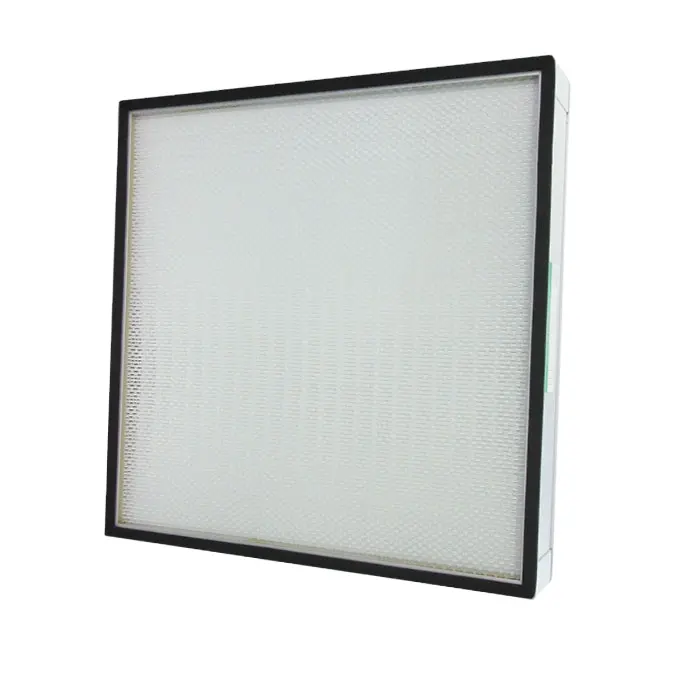 Hot sale H13 H14 0.3 micron HV fiber glass hepa filter for laminar air flow hood