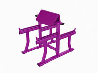Machine à Squat Professionnelle à Charge de Plaques en Acier pour Entraînement des Cuisses, Équipement de Musculation Commercial pour Salle de Sport, Fourniture Directe d'Usine en Gros