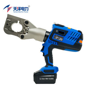 Outil <span class=keywords><strong>hydraulique</strong></span> électrique multifonction NBC-713UNV 13T pour couper, sertir et poinçonner les câbles, pince à sertir les cosses - Product Image 2