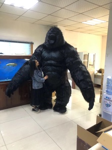 Funtoys CE Ape Gonfiabile Gorilla <span class=keywords><strong>Costume</strong></span> Della Mascotte 2.2m <span class=keywords><strong>Scimmia</strong></span> Gorilla Personalizzato Anime Cosplay Mascotte Tema Vestito Operato di Carnevale - Product Image 3