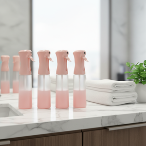 Bouteille pulvérisateur en PET de 200 ml, 300 ml, 500 ml, couleur personnalisée, pulvérisation fine en 8 à 10 secondes, pour les soins des cheveux et le nettoyage - Product Image 2