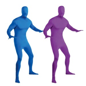 Zentai Bodysuit Solid Color Unisex Adult Halloween <b>Costume</b> Cosplay Wear Full Body Suit - Product Image 5